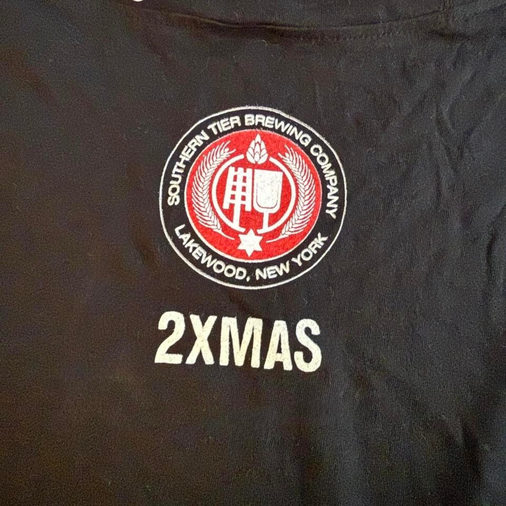 Southern Tier Brewing Company "2XMAS" Tee‎ – XL – NEW Beer Brewery Merch NWT